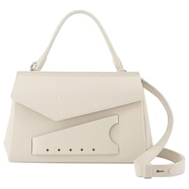 Maison Martin Margiela-Clutch Snatched - Maison Margiela - Cuero - Beige-Beige