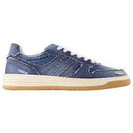 H630 Allacciato Sneakers - Hogan - Blue - Denim Blue