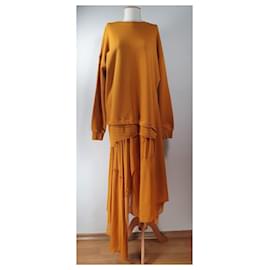 Diesel Vestidos Amarillo