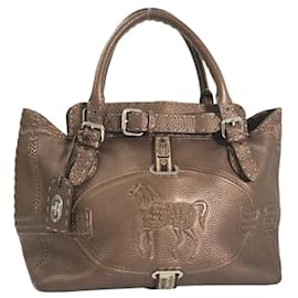 Fendi-Sac Selleria Villa Borghèse 8BN155-Marron