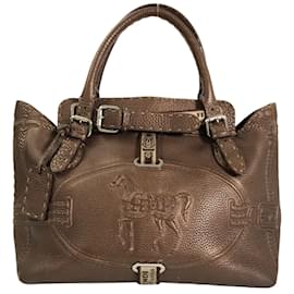 Fendi-Sac Selleria Villa Borghèse 8BN155-Marron