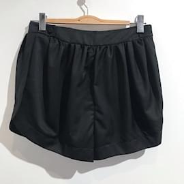 Carven-CARVEN  Shorts T.International L Wool-Black