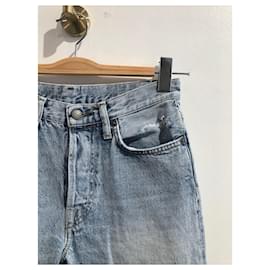 Acne-ACNE STUDIOS Jeans T.US 26 Baumwolle-Blau