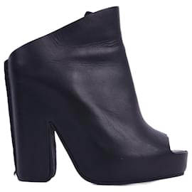 Balenciaga-BALENCIAGA  Heels T.EU 37 Leather-Black