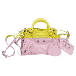 Balenciaga-BALENCIAGA  Handbags   Leather-Yellow