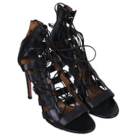 Aquazzura-AQUAZZURA  Heels EU 37.5 Leather-Black