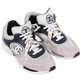 Chanel-CHANEL  Trainers T.EU 38 cloth-White