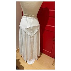 Isabel Marant Etoile-Skirts-White