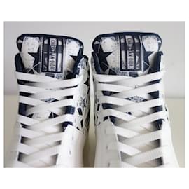 Dior-Men's Walk'n'Dior sneakers 39-White,Navy blue