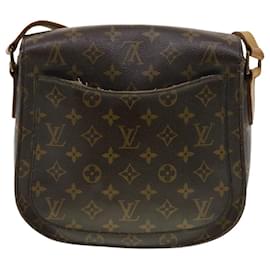 Louis Vuitton-LOUIS VUITTON Monogram Saint Cloud GM Shoulder Bag M51242 LV Auth yk6641b-Monogram