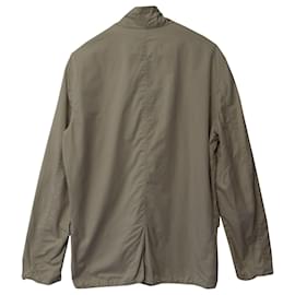 Acne-Acne Studios-Jacke mit Knopfleiste vorne aus cremefarbener Baumwolle-Weiß,Roh