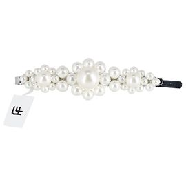Simone Rocha Hair Clip in White Pearls White