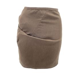 Lemaire-LEMAIRE  Skirts T.fr 34 WOOL-Brown