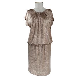 Day Birger & Mikkelsen Kleid Gold Golden