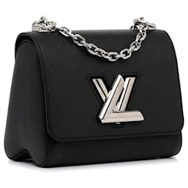Louis Vuitton-Louis Vuitton Black Epi Twist MM-Black