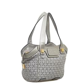 Loewe-Borsa a tracolla in tela anagramma-Grigio