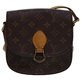 Louis Vuitton-LOUIS VUITTON Monogram Saint Cloud PM Shoulder Bag M51244 LV Auth ar9262b-Monogram