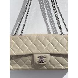 Chanel-CHANEL  Handbags T.  Leather-Cream