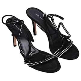 Isabel Marant-ISABEL MARANT Tacones T.UE 37 ante-Negro