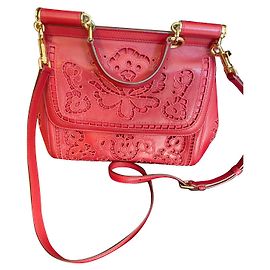 Dolce & Gabbana SICILY Brodé Rouge