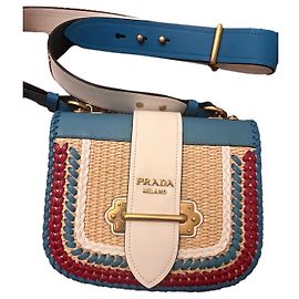 Sac bandoulière prada cahier Multicolore