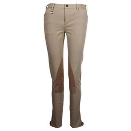 Ralph Lauren Khakifarbene Reithose Grün