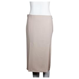 Lanvin-Cream Skirt-Flesh