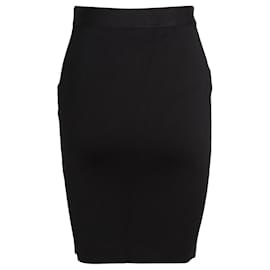 Givenchy Schwarzer Stretchrock Schwarz
