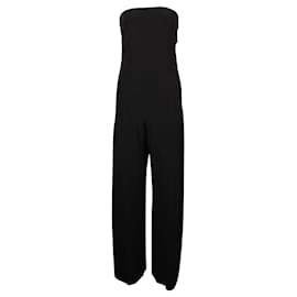 Norma Kamali-Black Wide Leg Jumpsuit-Black