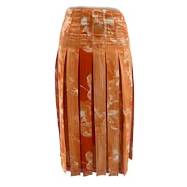 Victoria Beckham-VICTORIA BECKHAM  Skirts T.fr 34 polyester-Orange