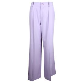 Alice + Olivia helles Lila/ Lavendelfarbene Hose mit weitem Bein Lila