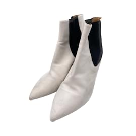 Isabel Marant-ISABEL MARANT  Ankle boots T.EU 41 Leather-White