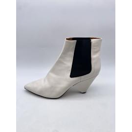 Isabel Marant-ISABEL MARANT  Ankle boots T.EU 41 Leather-White