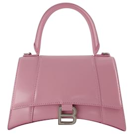 Balenciaga-Hourglass S Tasche – Balenciaga – Leder – Puderrosa-Pink
