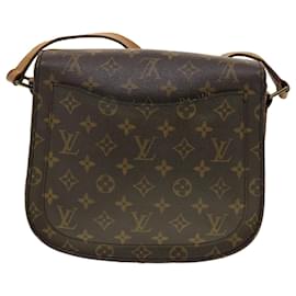 Louis Vuitton-LOUIS VUITTON Monogram Saint Cloud GM Shoulder Bag M51242 LV Auth yk6638b-Monogram