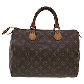 Louis Vuitton-Louis Vuitton Monogram Speedy 30 Hand Bag M41526 LV Auth 41000-Monogram