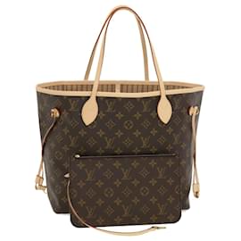 Louis Vuitton-Bolso tote M con monograma Neverfull MM de LOUIS VUITTON40156 LV Auth 41155EN-Monograma