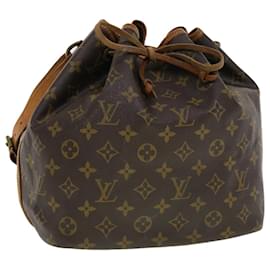 Louis Vuitton-LOUIS VUITTON Monogram Petit Noe Shoulder Bag M42226 LV Auth 41117-Monogram