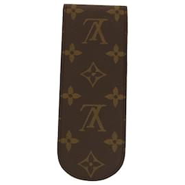Louis Vuitton-LOUIS VUITTON Monogram Etui Stilo Pen Case M62990 LV Auth 41070-Monogram