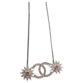 Chanel-Collar de estrella de Chanel-Hardware de plata