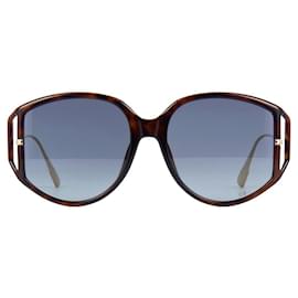 Dior-occhiali da sole Direction2 Nuovi-Braun,Golden