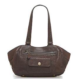 Prada-Leather Shoulder Bag BR1977-Brown