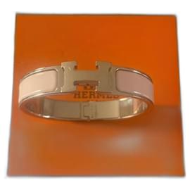Hermès Pulseiras Prata Rosa