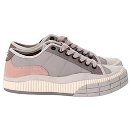 Chloé-Chloe Clint Sneakers aus grauem Nylon-Andere,Python drucken