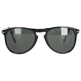 Persol-Gafas de sol Persol con montura plegable en acetato negro-Negro