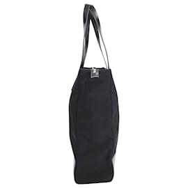 Prada-Prada Re-Nylon-Einkaufstasche aus schwarzem Nylon-Schwarz