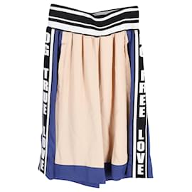Dolce & Gabbana-Pantalones cortos Dolce and Gabbana DG True Love en algodón multicolor-Azul