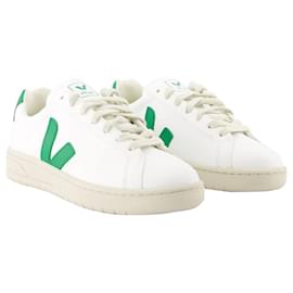 Veja-Zapatillas Urca - Veja - Cuero sintético - Blanco Esmeralda-Blanco