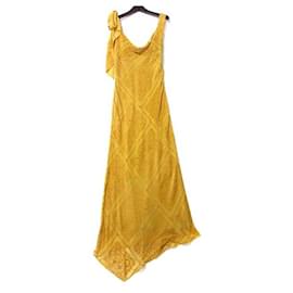 Maison Martin Margiela-Maison Margiela Sleeveless Yellow Dress-Yellow