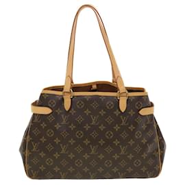 Louis Vuitton-LOUIS VUITTON Monogram Batignolles Horizontal Tote Bag M51154 LV Auth 41171-Other